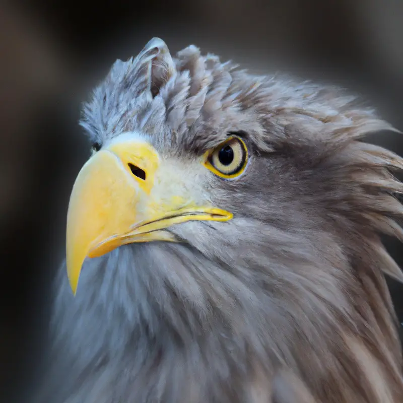 Seeadler fliegen.