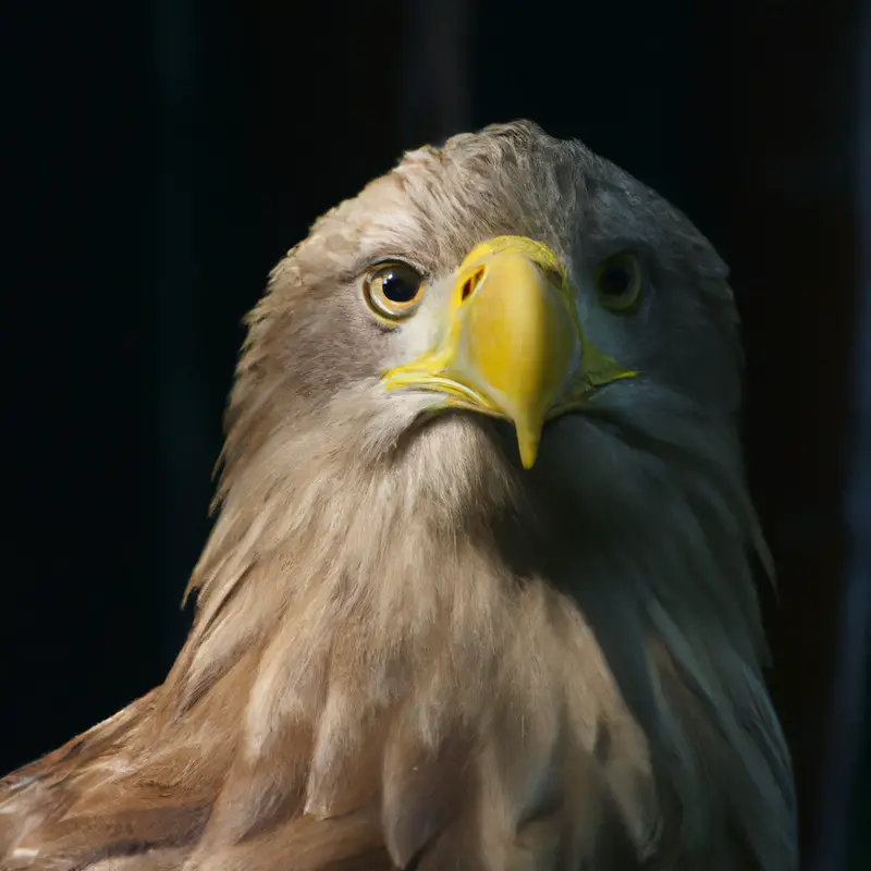 Seeadler fliegen.