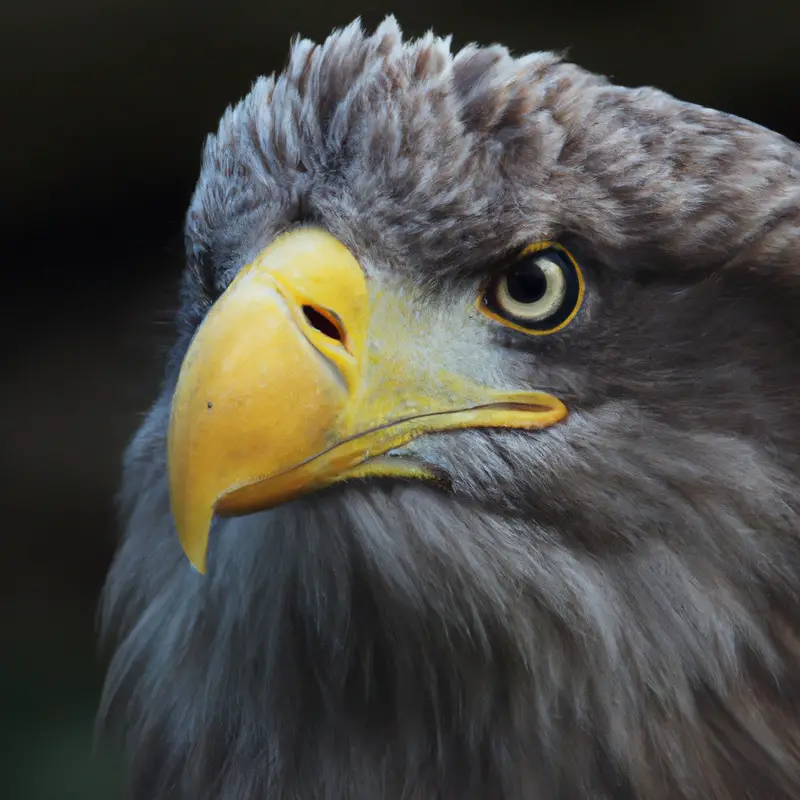 Seeadler fliegend.