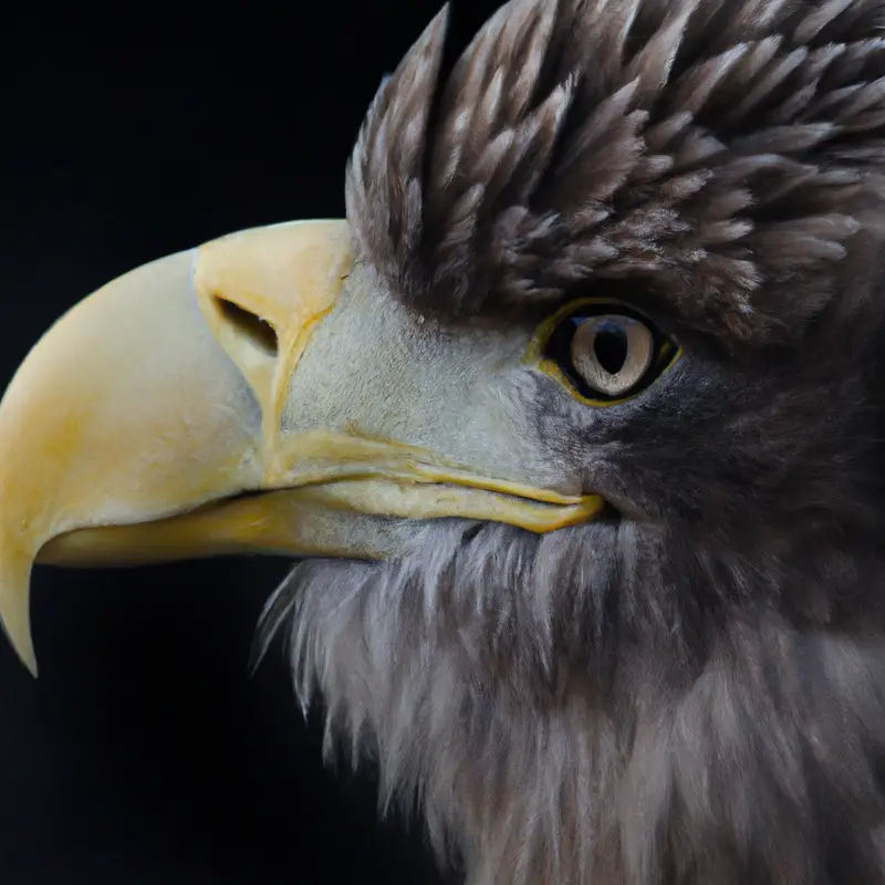 Seeadler fliegend.