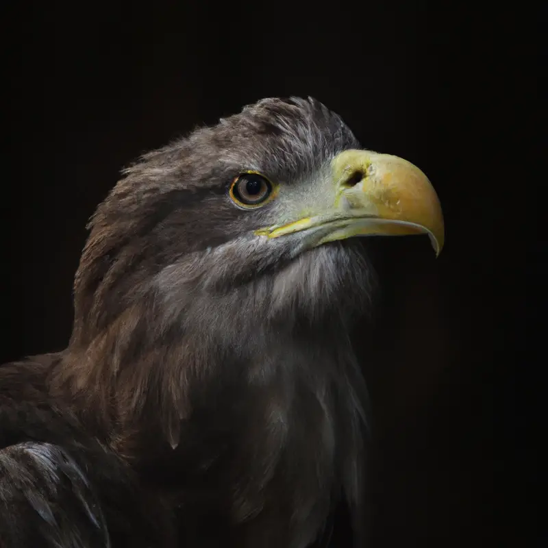 Seeadler fliegend.