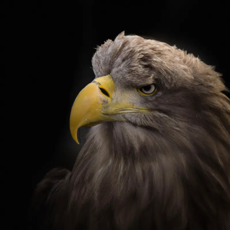 Seeadler im Flug