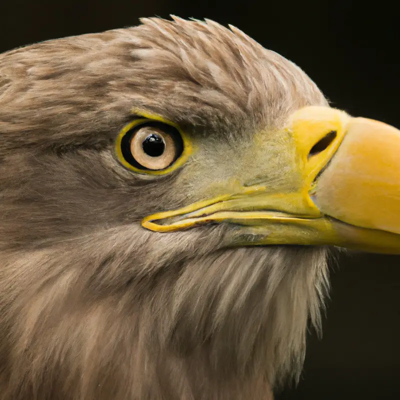 Seeadler im Flug.