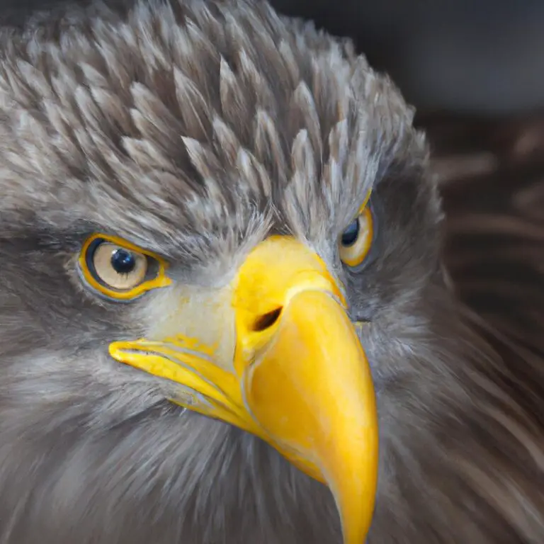 Seeadler im Flug.