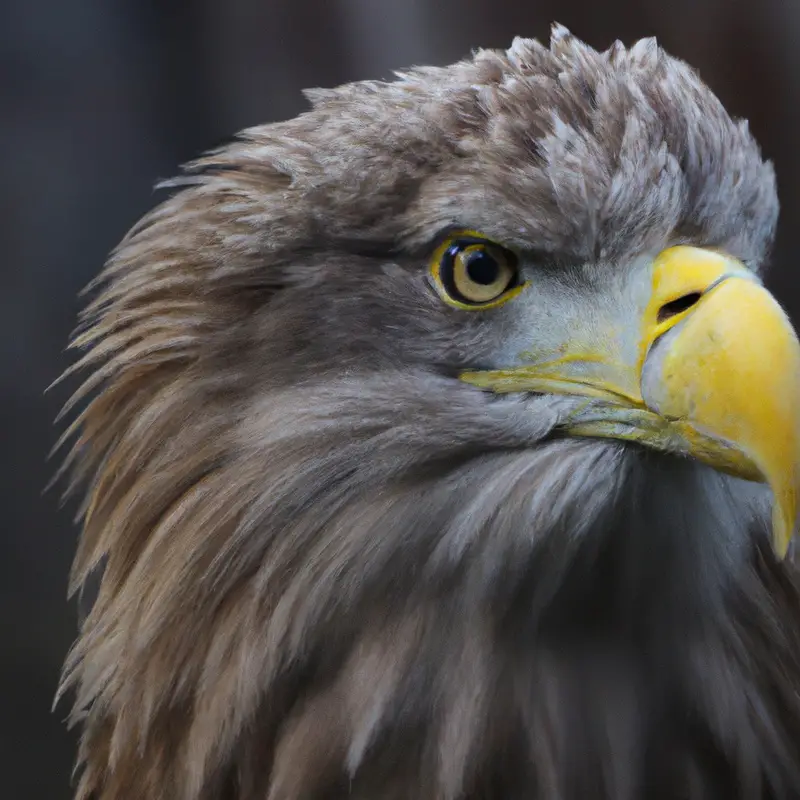 Seeadler in Flug.