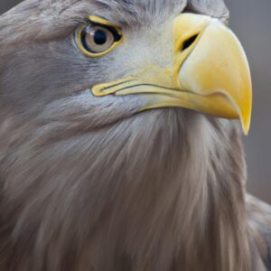 Seeadler in Flug.