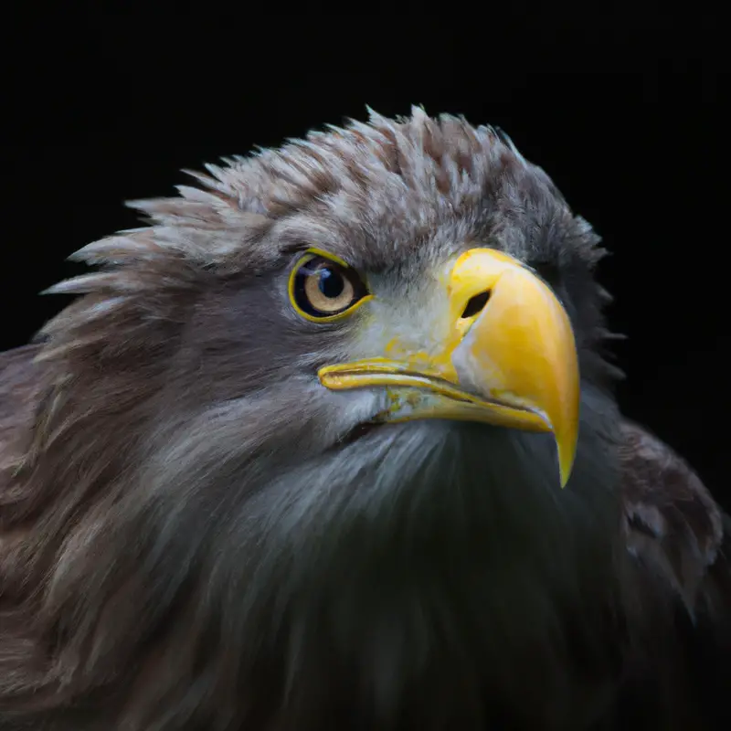 Seeadler in Flug