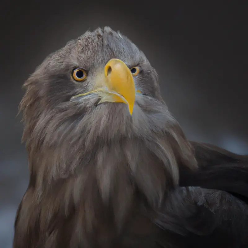 Seeadler in Flug.