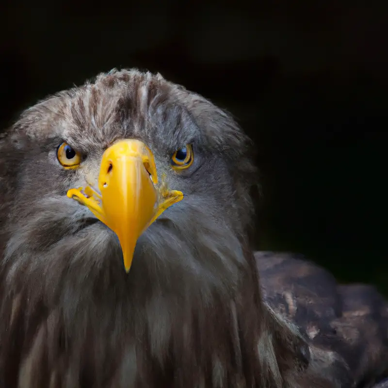 Seeadler in Gefahr.