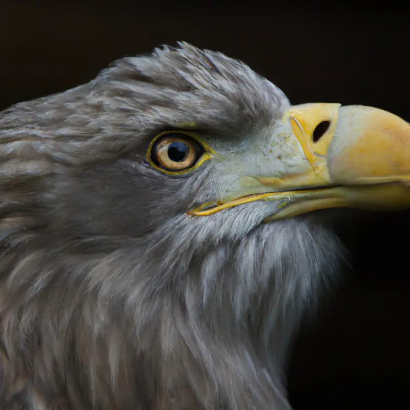 Seeadler in Natur.