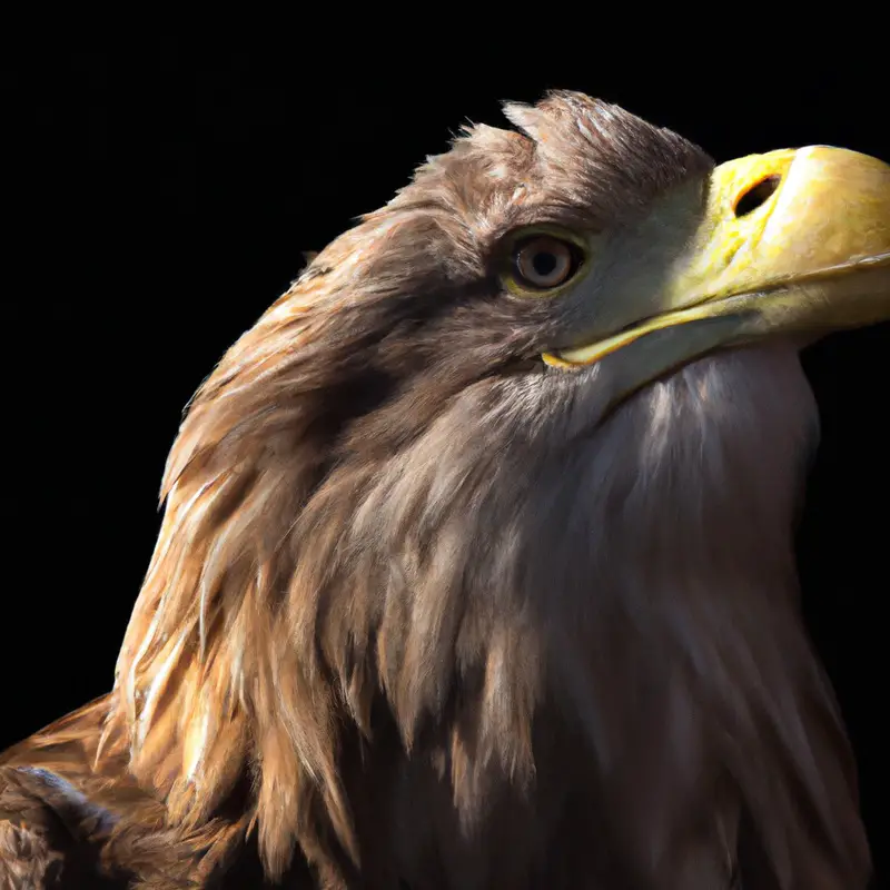 Seeadler über Wasser