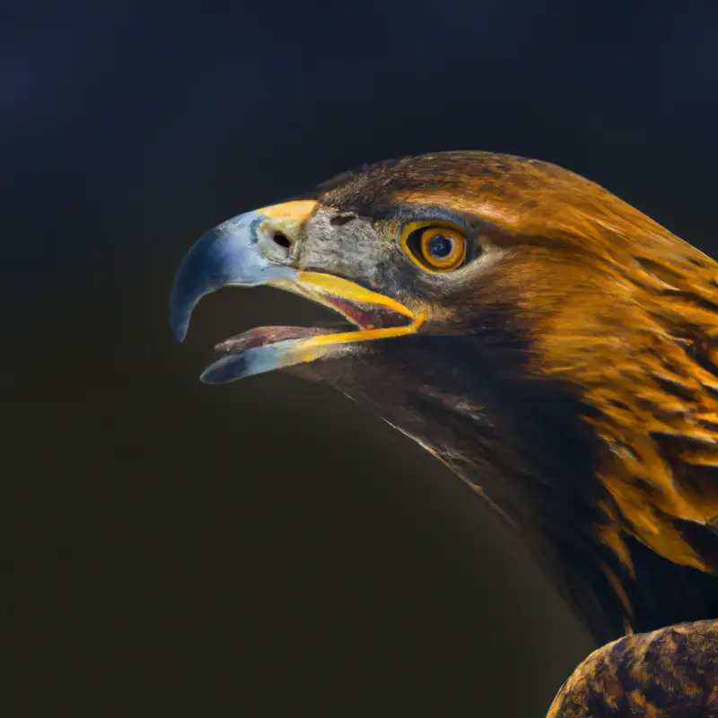 Steinadler-Beobachtungstipps.