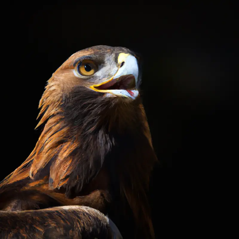 Steinadler-Forschung.