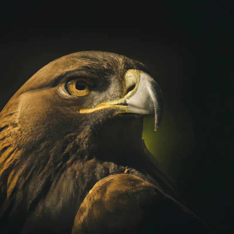 Steinadler im Flug