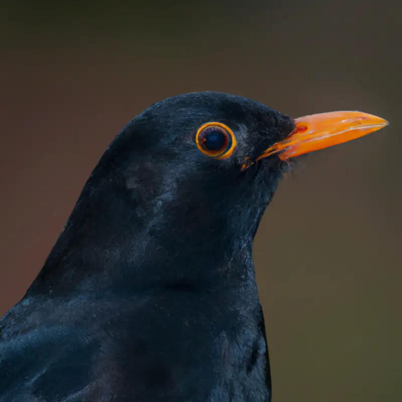 Verletzte Amsel