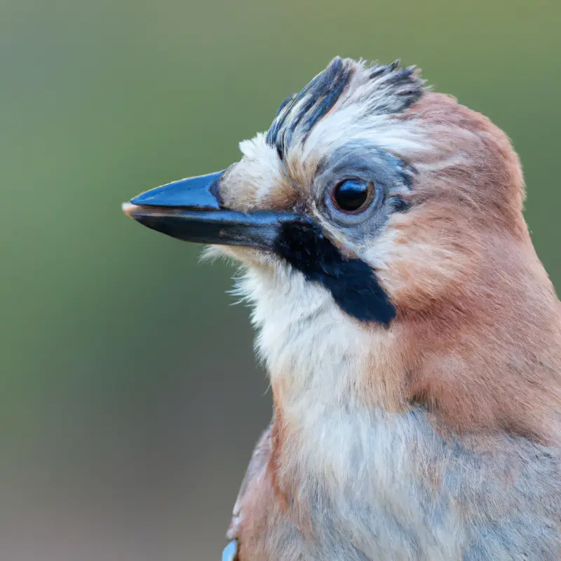 Vogel-Verhalten während Zugzeit.