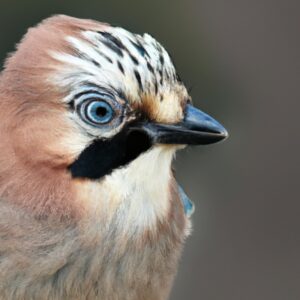 Vogel im Flug.