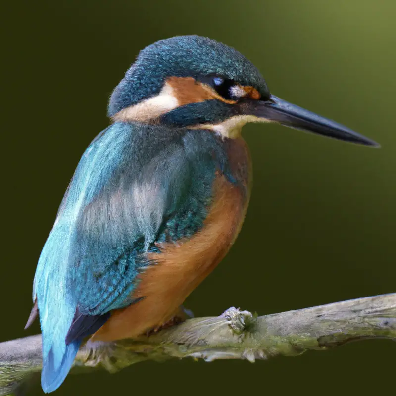 Bunter Wasservogel