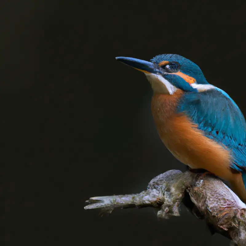 Buntgefiederter Eisvogel-Familie