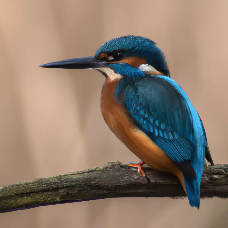 Eisvogel am Fluss