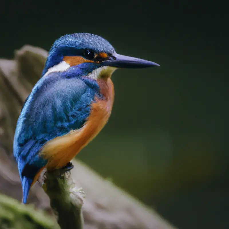 Eisvogel am Fluss