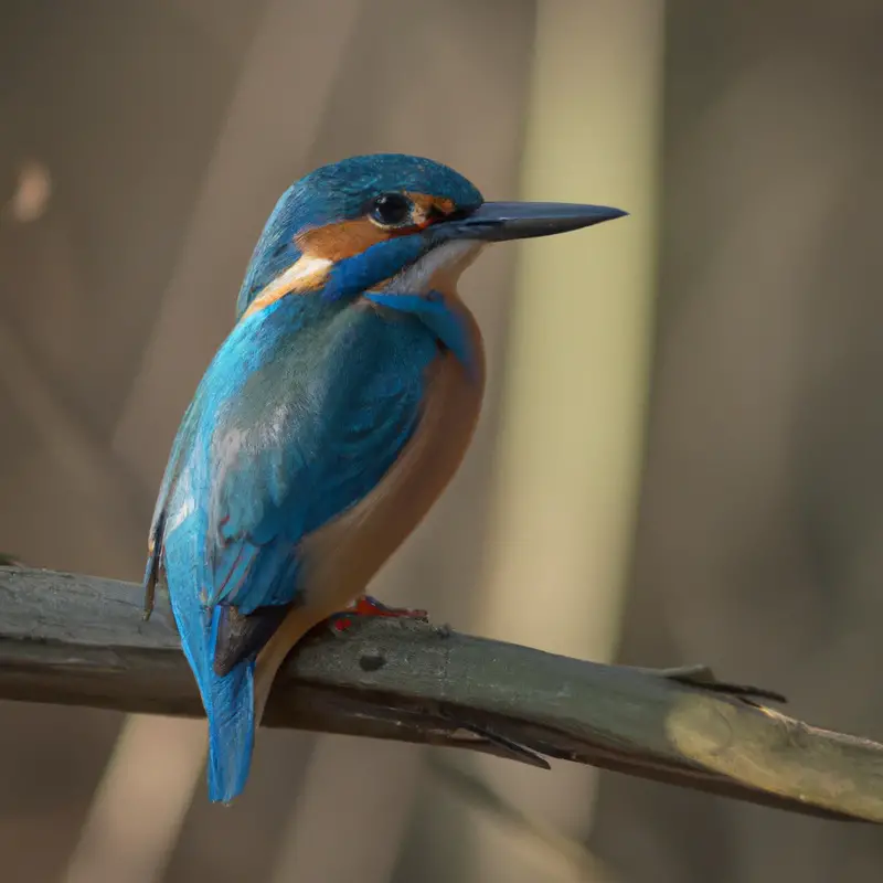 Eisvogel beim Fischfang