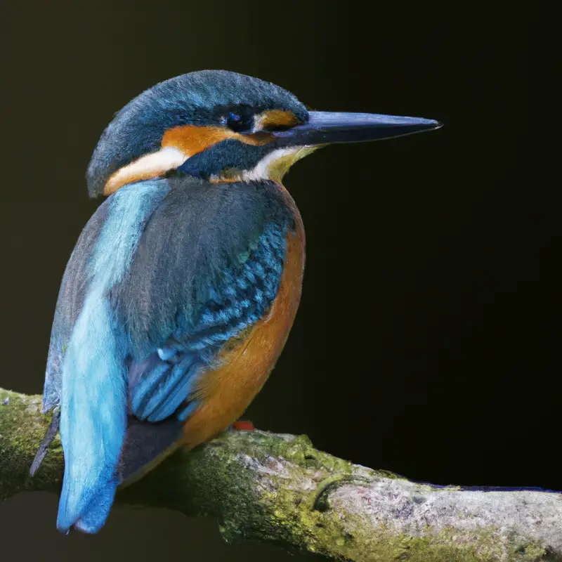 Eisvogel beim Fliegen