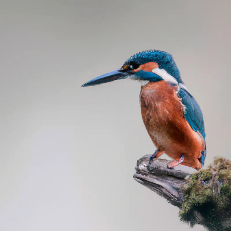 Eisvogel beim Tauchen