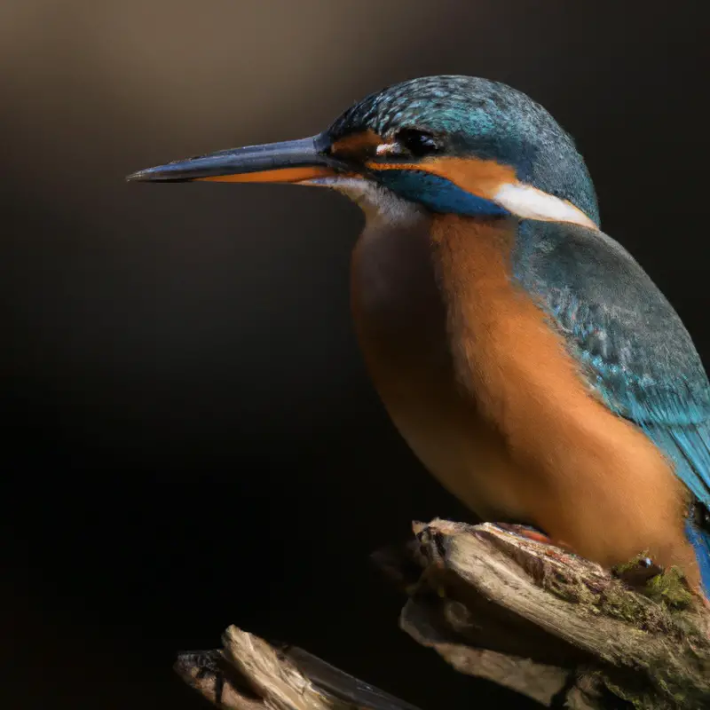 Eisvogel beim Tauchen