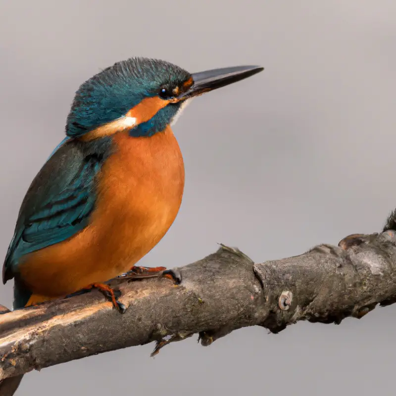 Eisvogel fliegt