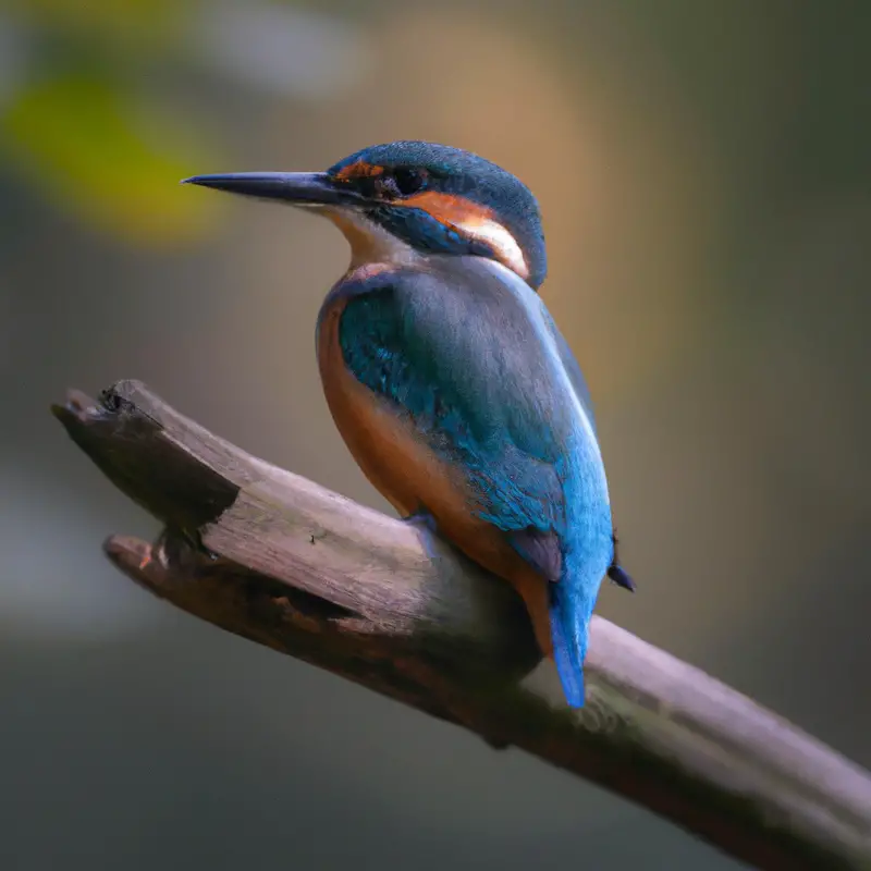 Eisvogel fliegt