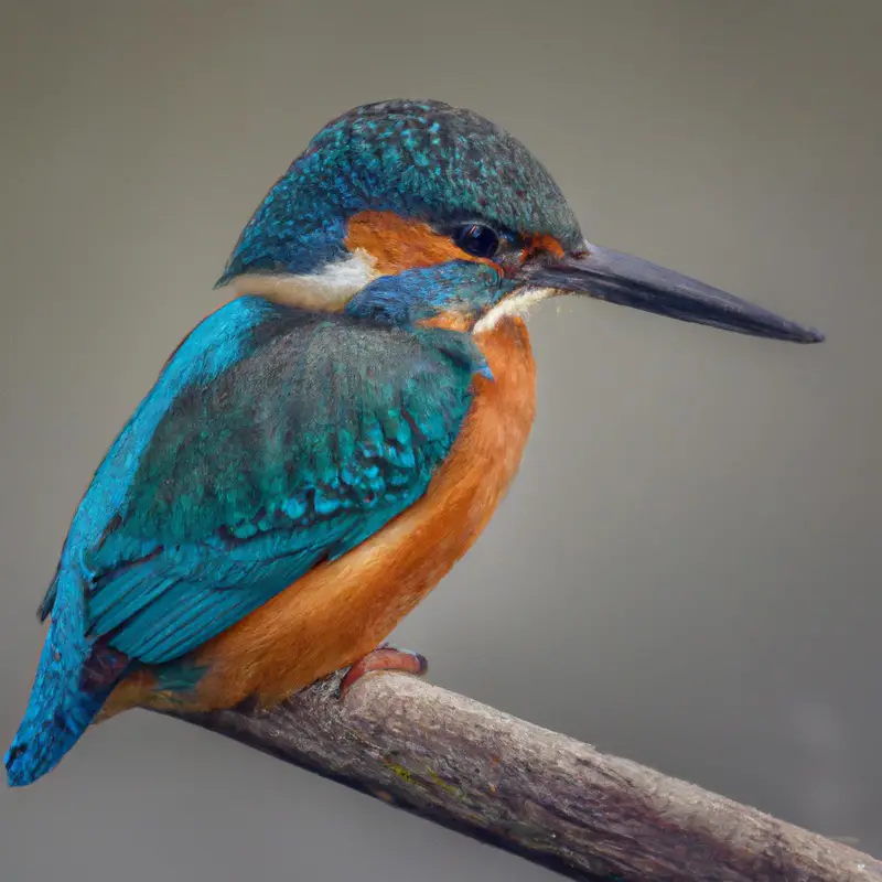 Eisvogel fliegt.