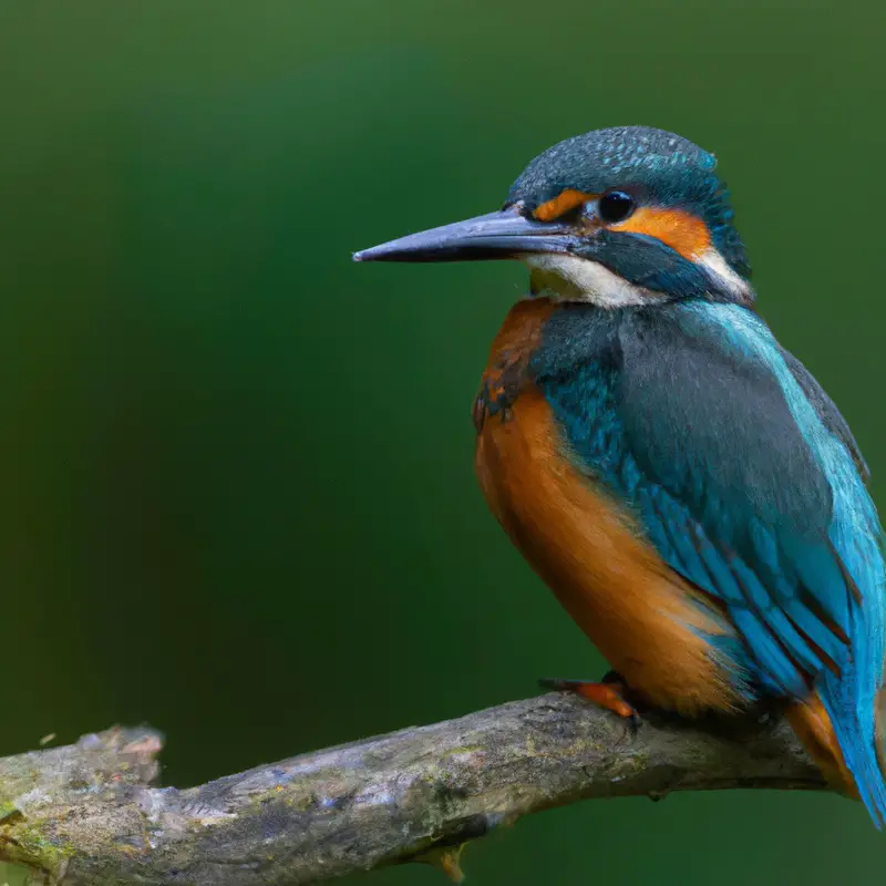 Eisvogel fliegt