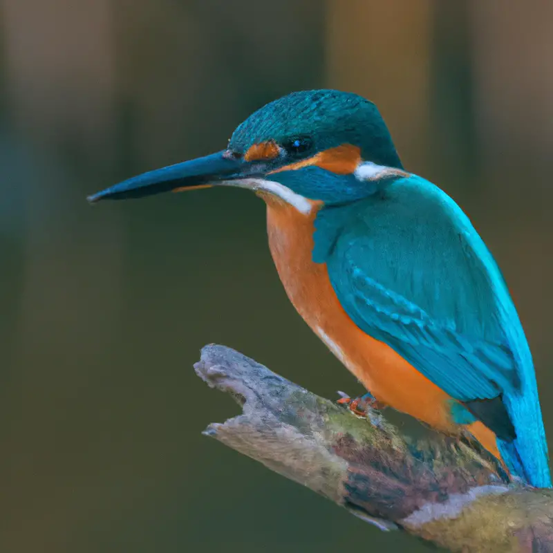 Eisvogel im Flug