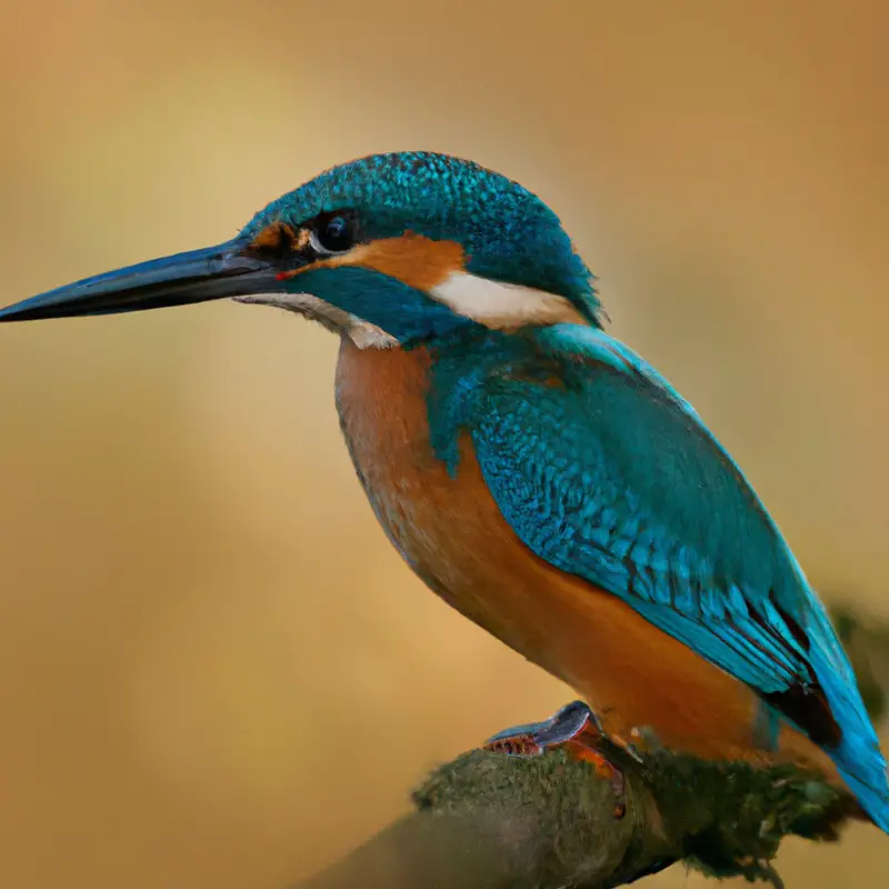 Eisvogel im Flug