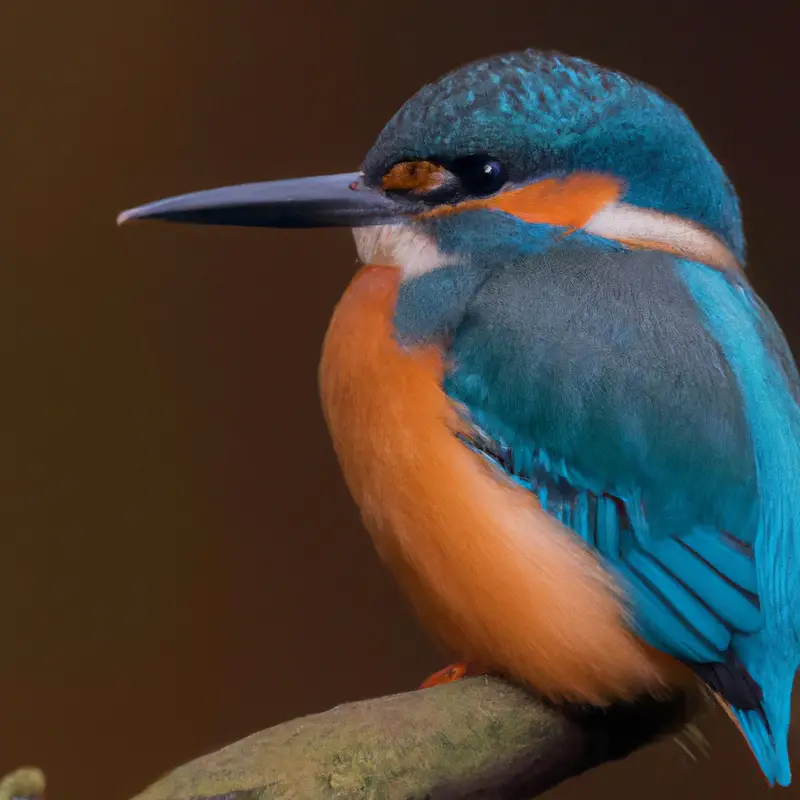 Eisvogel im Flug