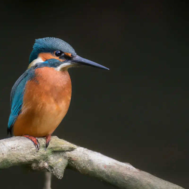 Eisvogel im Flug