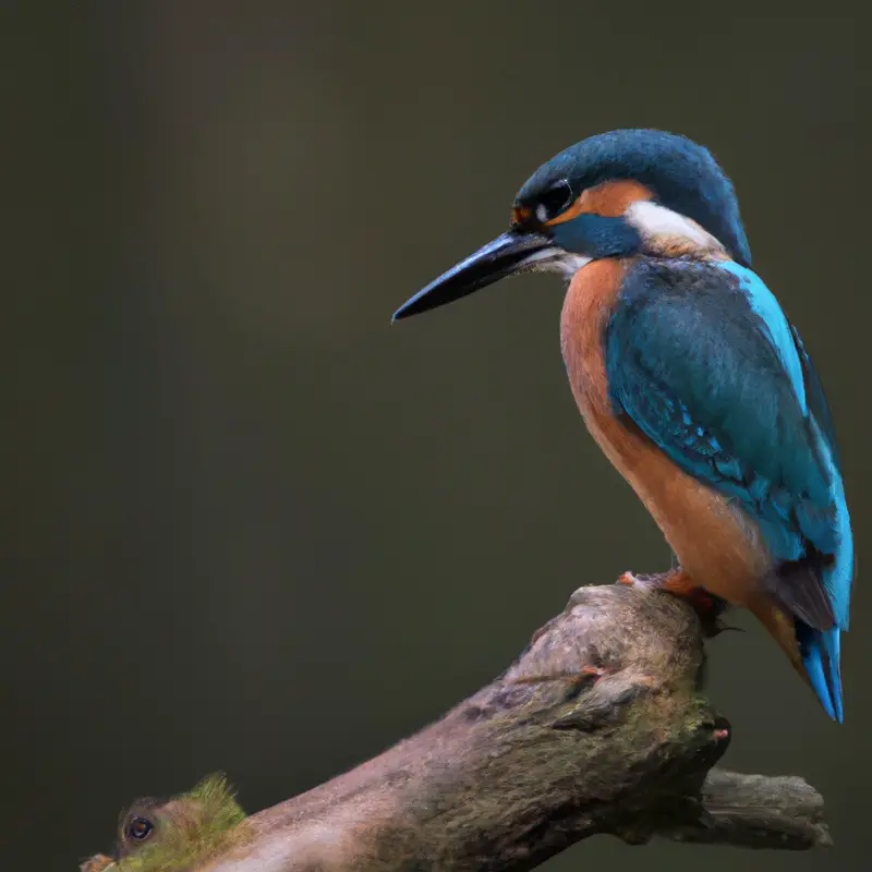 Eisvogel im Flug