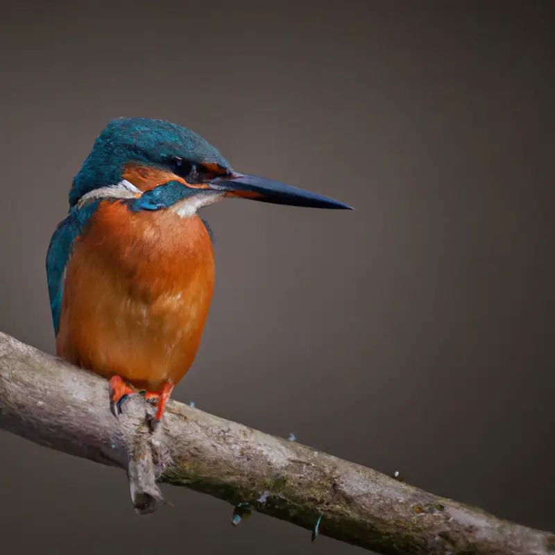 Eisvogel im Lebensraum