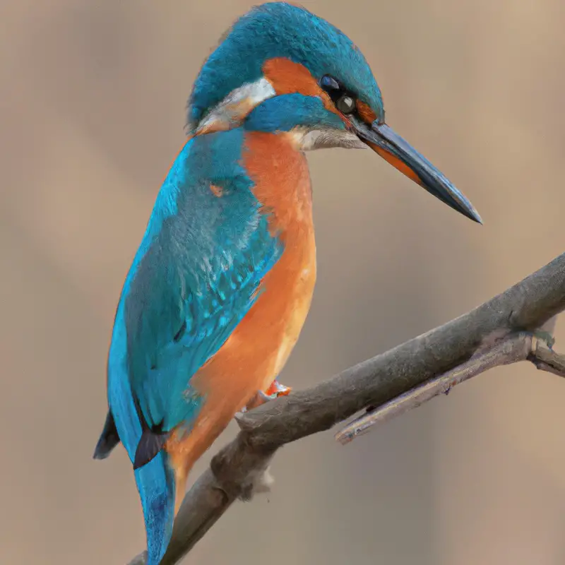 Eisvogel im Märchen.