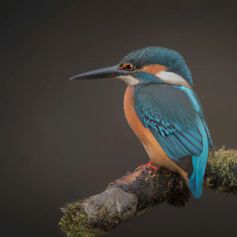 Eisvogel in Aktion.