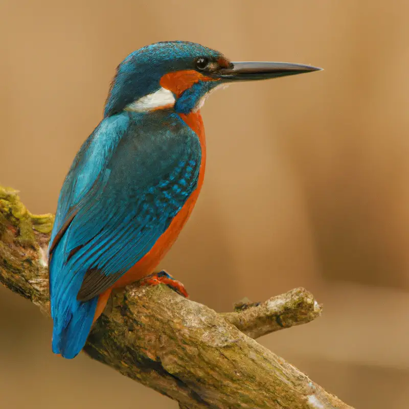 Eisvogel in Natur.