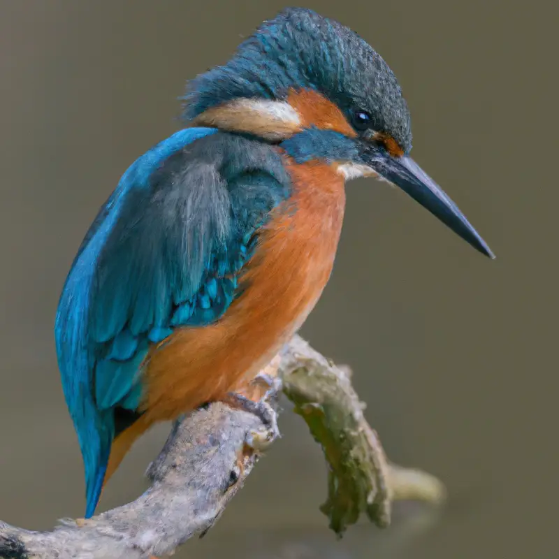 Eisvogel tauchen