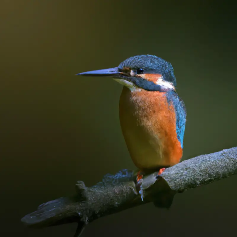 Europäischer Eisvogel.