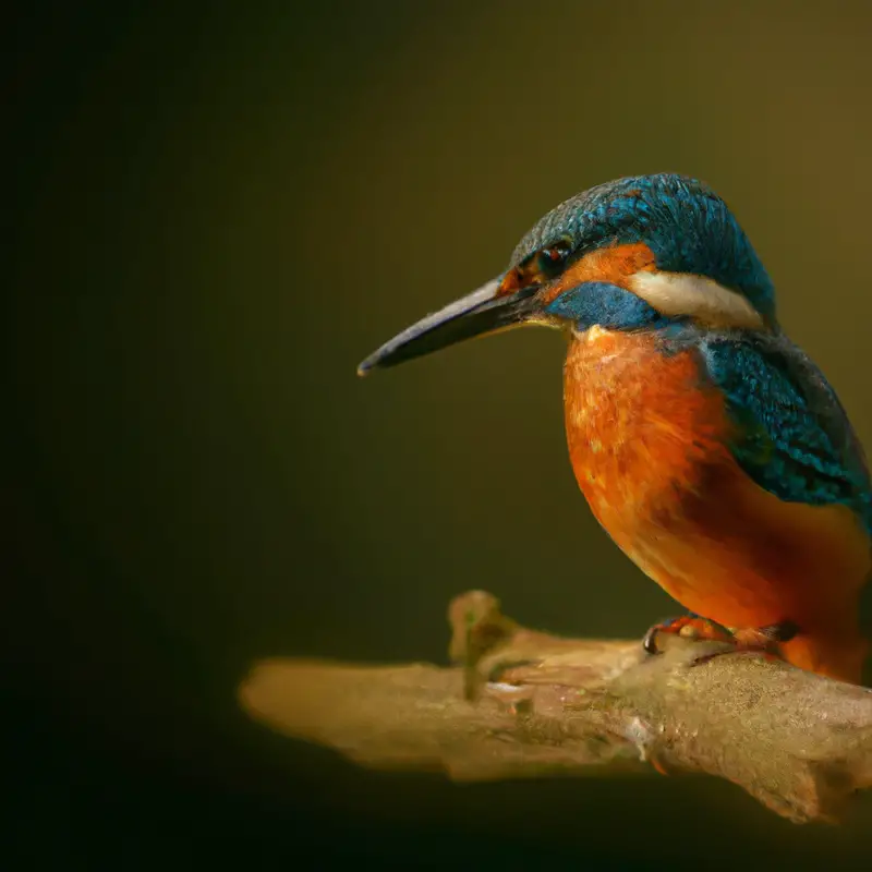 Kindern Eisvogel beibringen