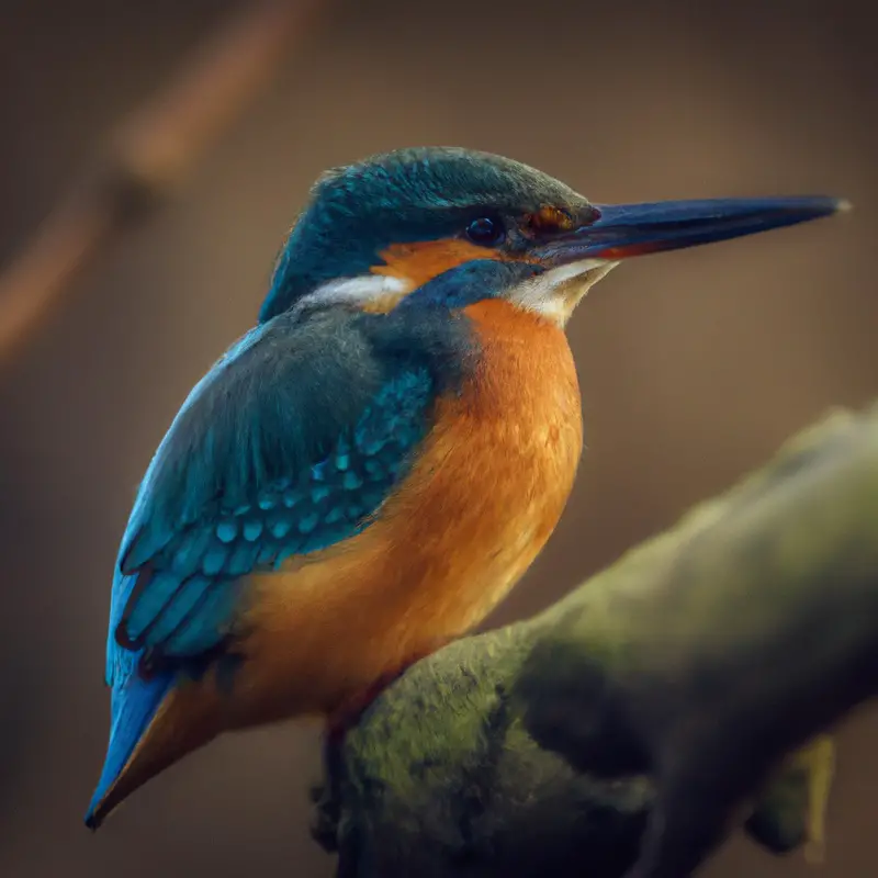 Mythologischer Eisvogel.