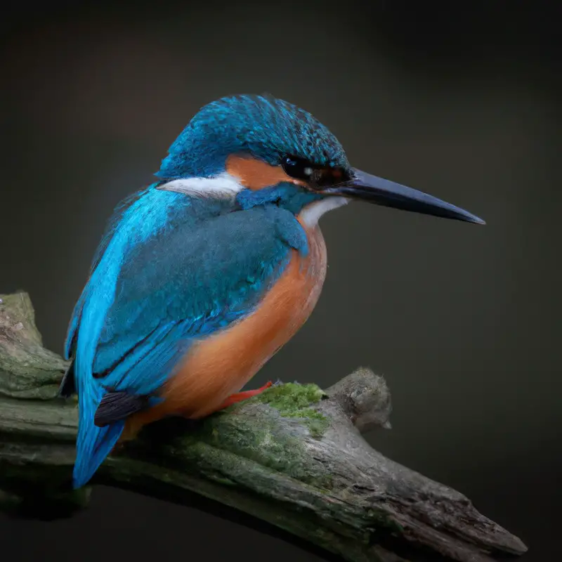 Schöner Blauvogel.