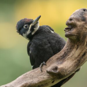 Schwarzspecht - Baum retten.