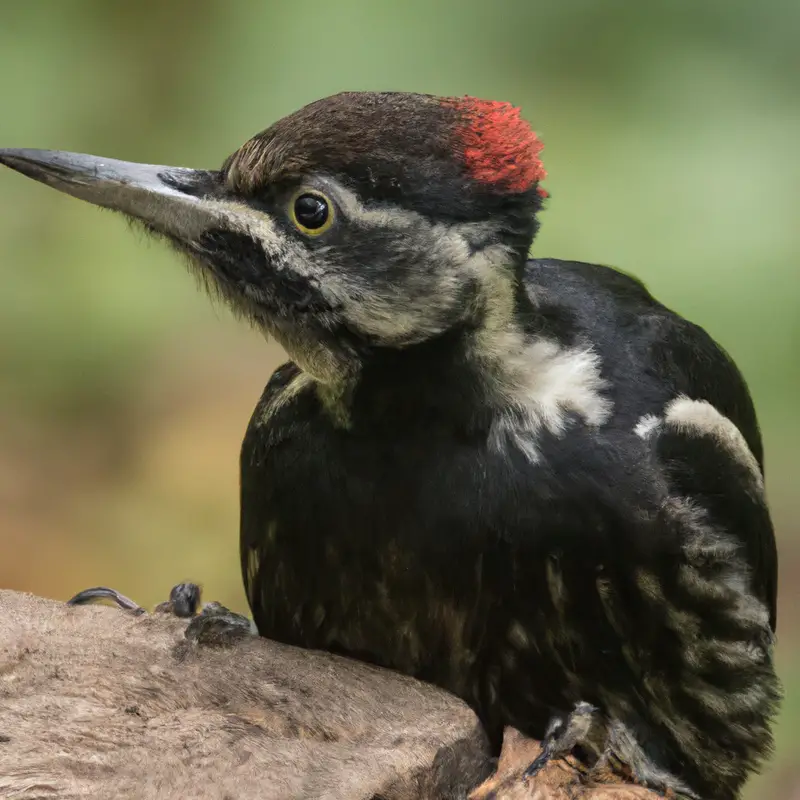 Schwarzspecht: Insektenvertilger.