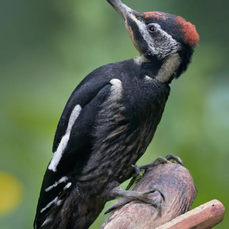 Schwarzspecht im Wald